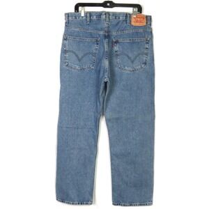 Levi's Vintage 505 Cotton Regular Fit Straight Leg Denim Jeans Men's 38 X 30